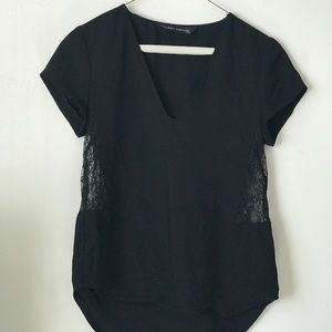 Zara Blouse with Lace Detail